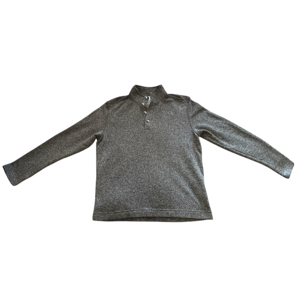 Van Heusen Gray Crewneck Sweater Classic Design - Picture 3 of 6